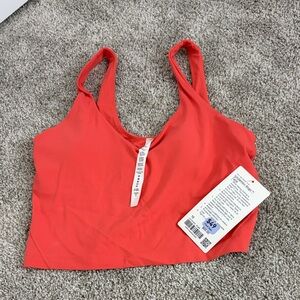 Lululemon Athletica Tangerine Align Tank